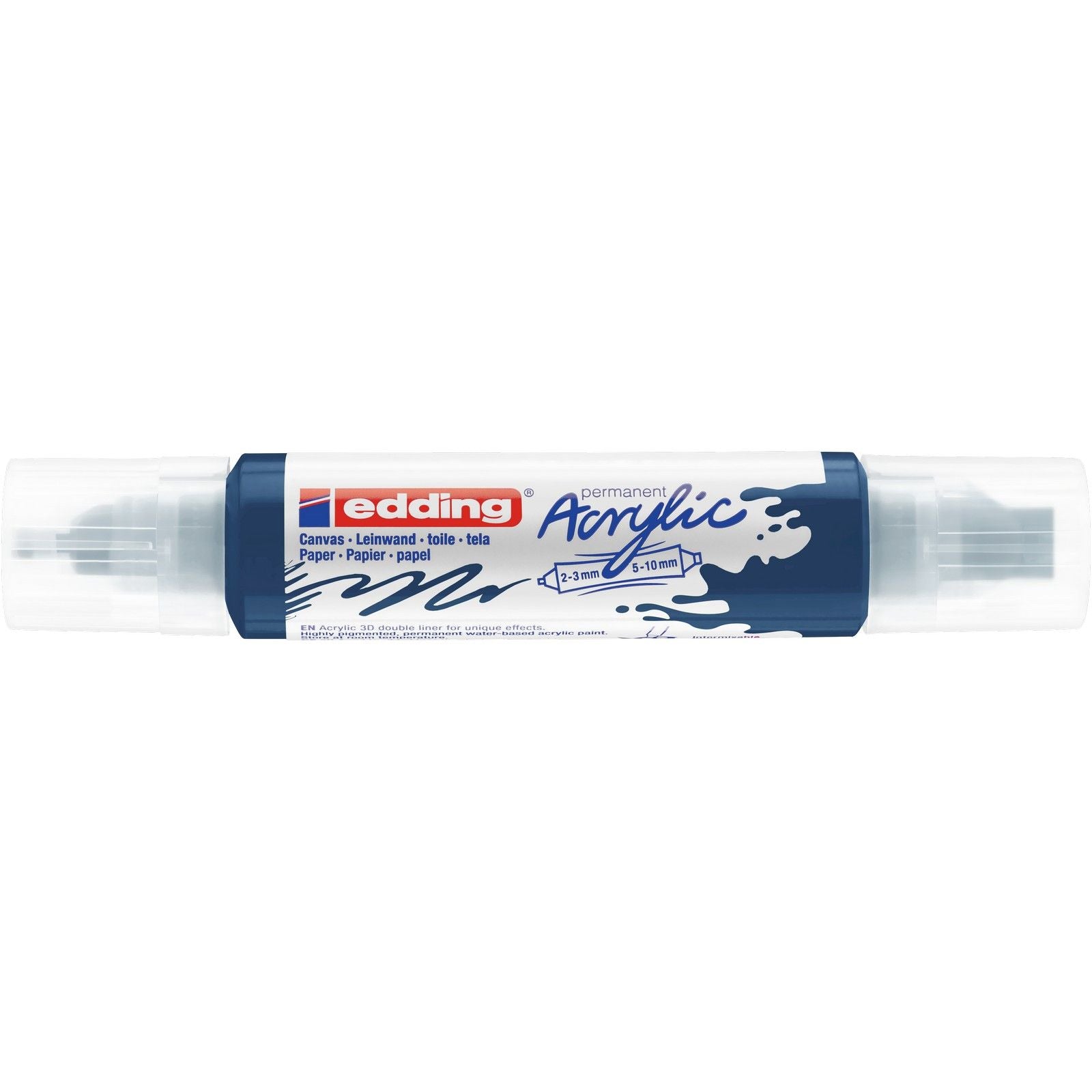 Edding 5000 • acrylique 3d doubleliner élégant bleu nuit