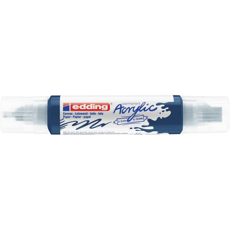 Edding 5000 • acrylique 3d doubleliner élégant bleu nuit