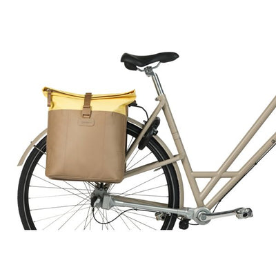 Basil tas vive double zand geel | 35l