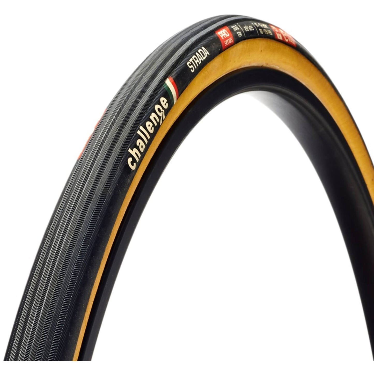 Challenge - strada pro ot tlr 700x30c noir marron
