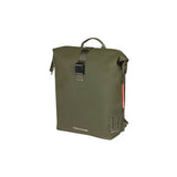Basil SoHo Nordlicht sac à dos pour vélo - Sac à vélo moderne vert avec lumière LED intégrée pour femmes et hommes #Basil #sac à dos pour vélo #LED #vert - afbeelding 3