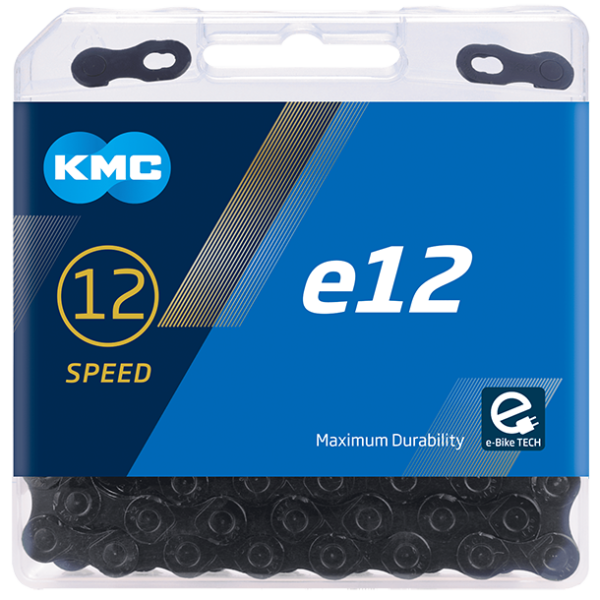 Chaîne Kmc e12 noir tech 130s