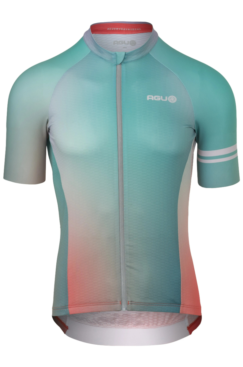 Chemise de cyclisme dégradée performance hommes