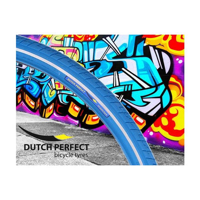 Dutchperfect Buitenband Dutch Perfect 28 x1,40 40-622 anti-perforation bleu avec reflet