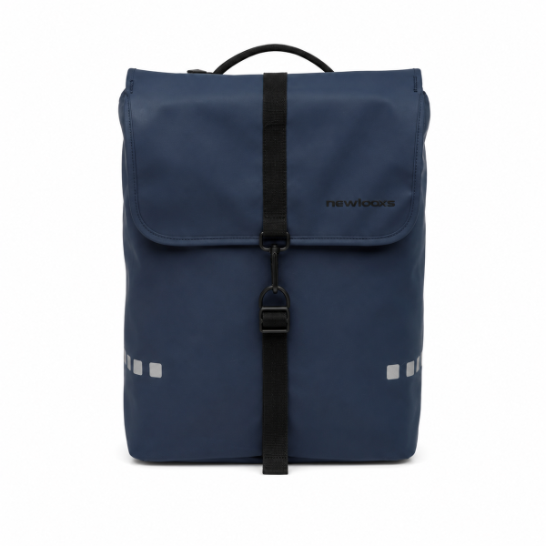 Newlooxs new looxs sac de vélo double odense bleu foncé mik 2.0 39l