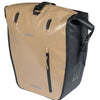 Basil sac de vélo simple rivo l tarpaulin mik 25-31l 14 x 28 x 43 cm - sable noir