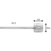 Elvedes shift cable intérieur inox 49dr mamelon 4x4 boite (50)