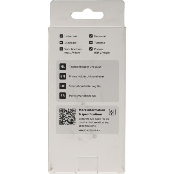 Support téléphone vélo Simson