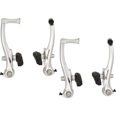 Saccon V-Brake Set Avant et arrière en aluminium argent