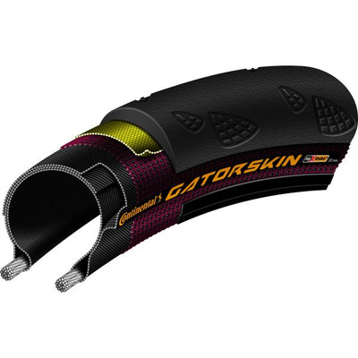 Pneu vélo PolyX Breaker - 28x1.00, noir, 310g, 120TPI, 25-622