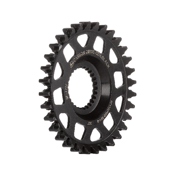 Gates Gear CDX 32T Pignon de la ligne d'ailettes chromoly noir