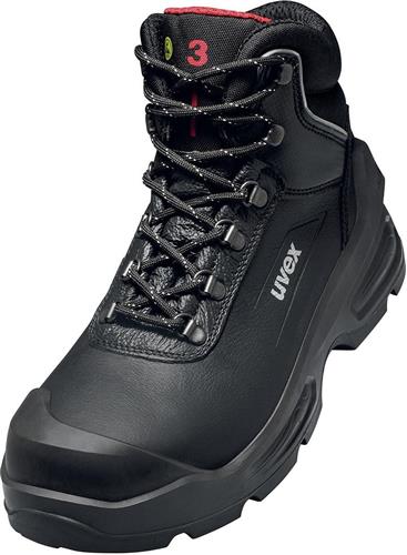 Uvex chaussure de travail quatro pro 6879 s3 haute noir mt46