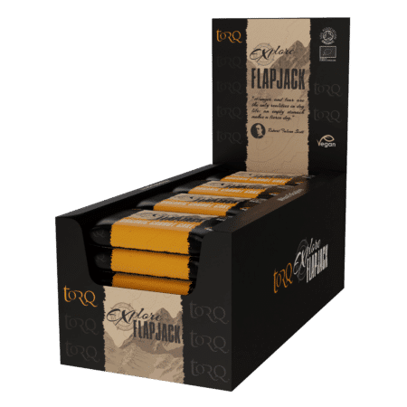 Flapjack de gâteau aux carottes bio Torq explore (boîte de 20)