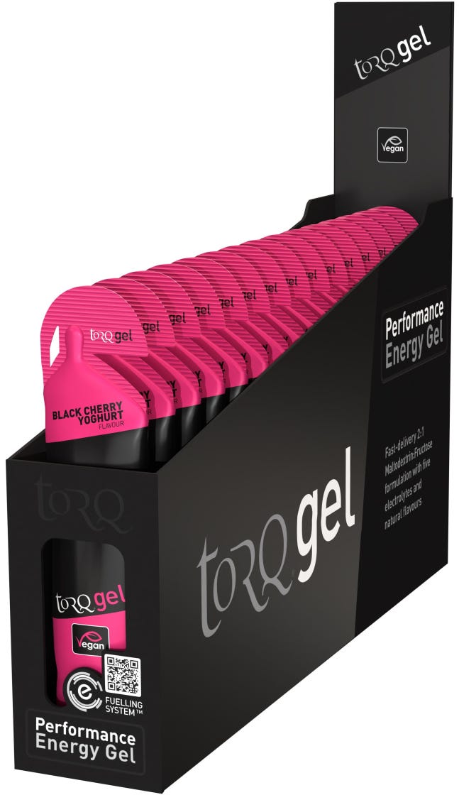 Yaourt gel Torq cerise noire (boîte 15)