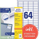 Etiquettes multifonctions avery blanches 12800 pièces