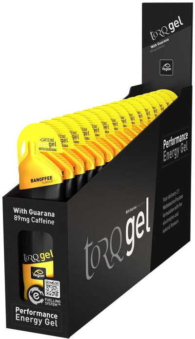 Torq gel banoffee au guarana (boîte 15)