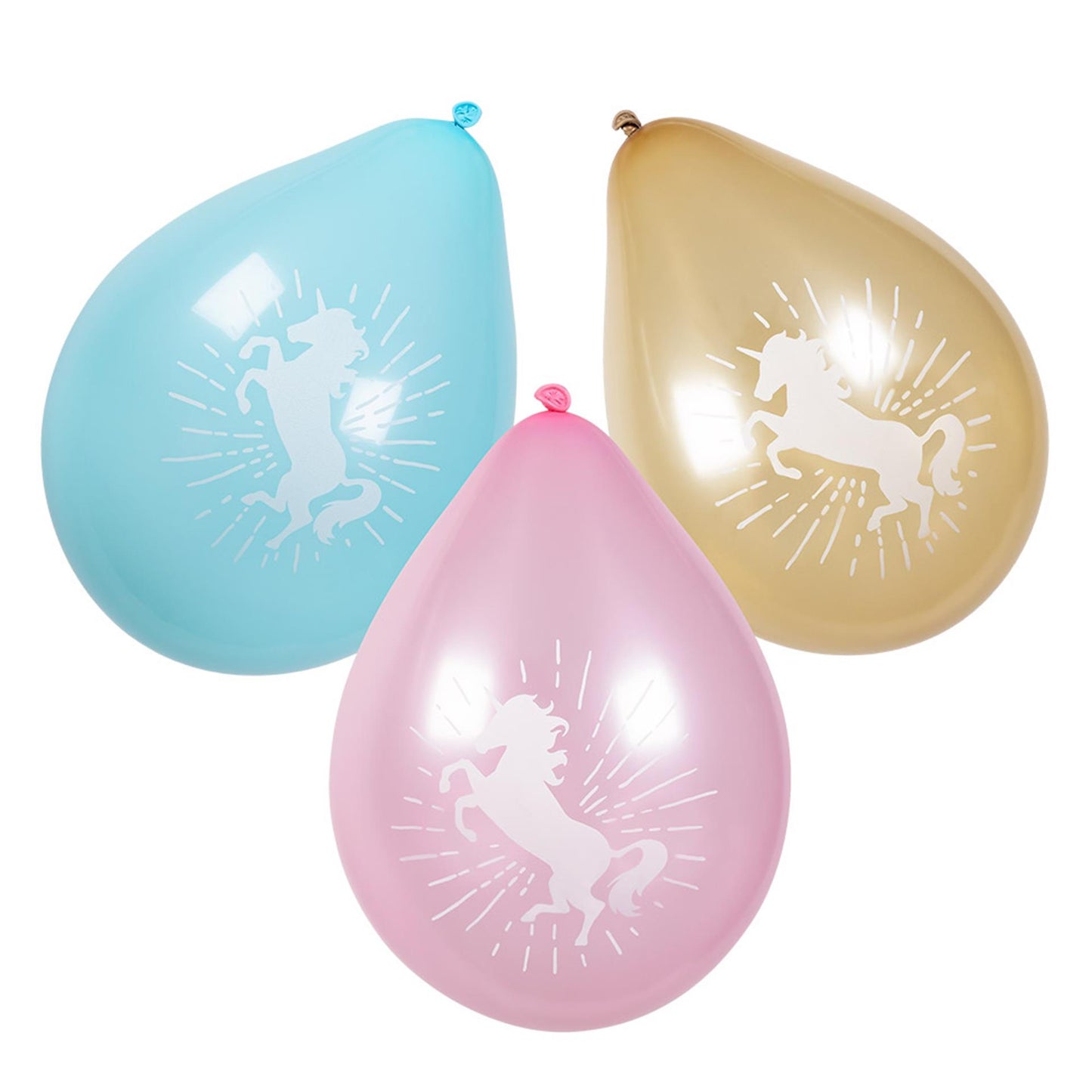 Boland ballons licorne set de 6 pièces ø25cm