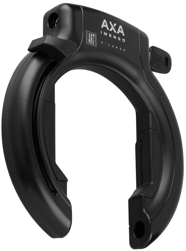 Axa Ringslot imenso x grand avec une clé fixe noire (emballage d'atelier)