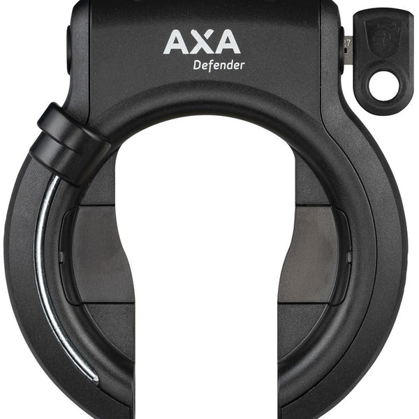 Axa - Ringslot Defender Retractable met uitneembare sleutel zwart