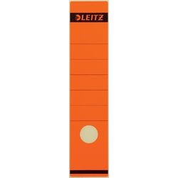 Dossier étiquettes de dos leitz rouge 10 morceaux de papier