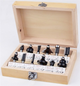 Kit de fraisage Hikoki 12 pièces, arbre de 8 mm
