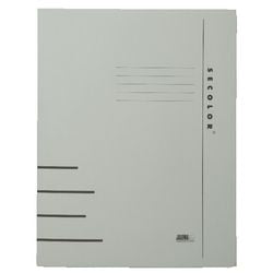 Dossier à clips secolor djois a4 25x31cm gris