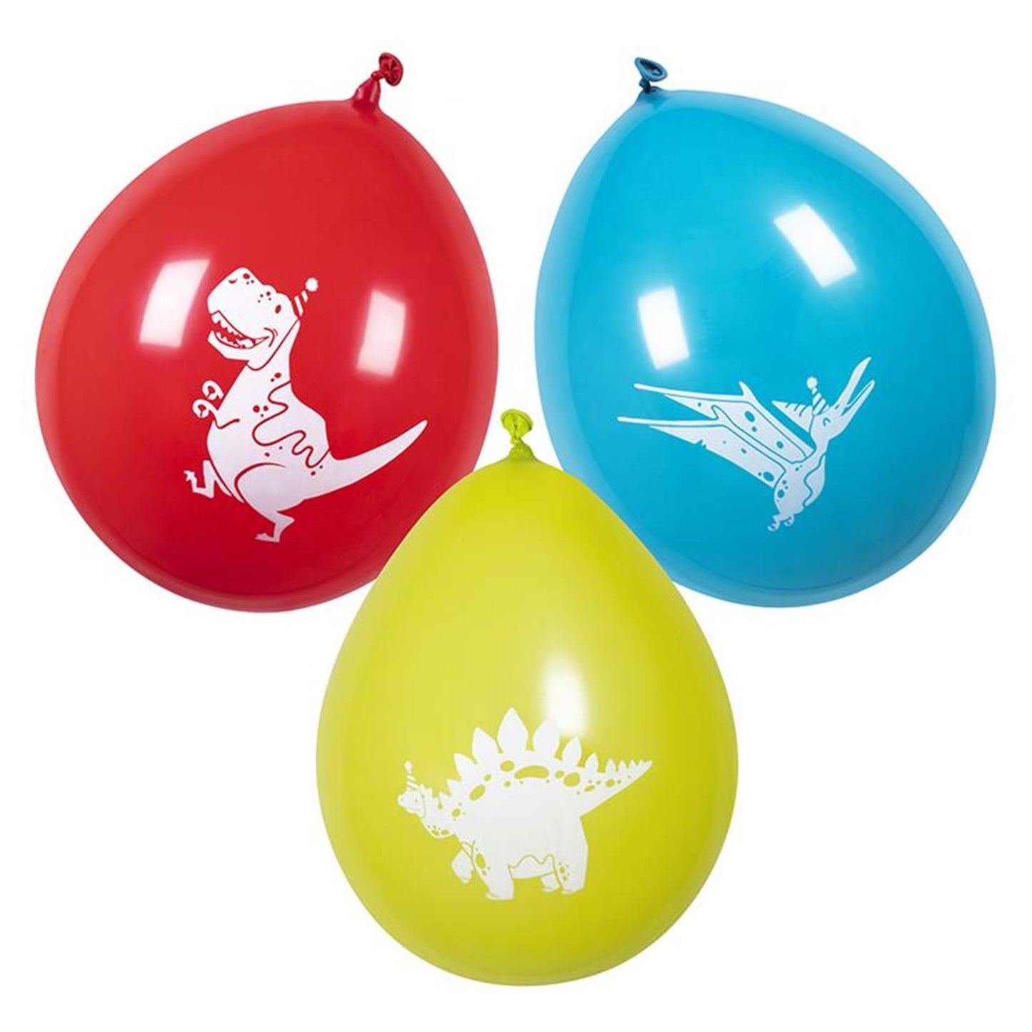 Boland ballons dino party set de 6 pièces ø25cm