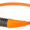 Câble M-Wave Figure Lot Silicon 900 x 12 mm Orange