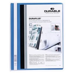 Attache rapide durable duraplus bleu a4+
