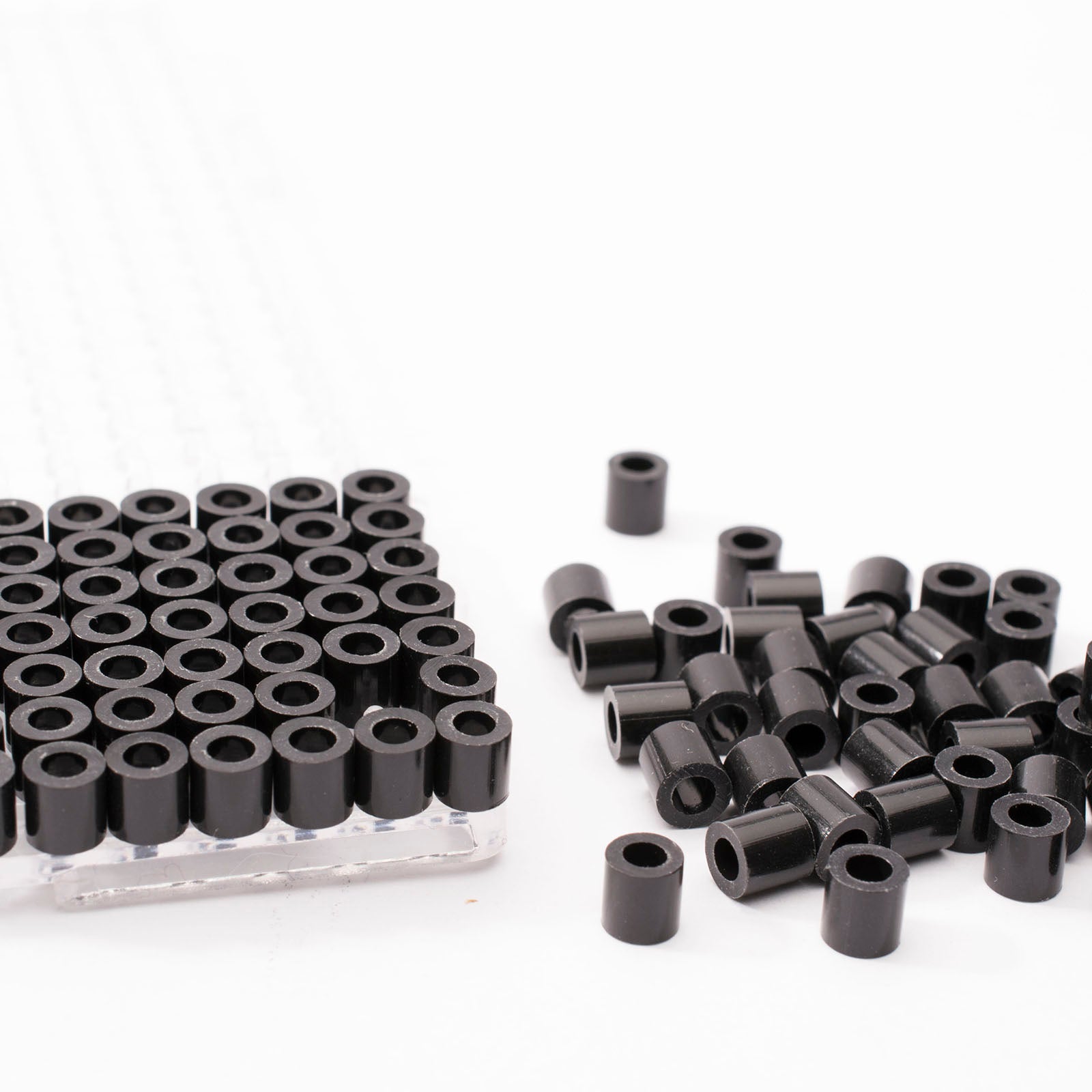 Vaessen creative • Perles thermocollantes noires 1100 pcs.