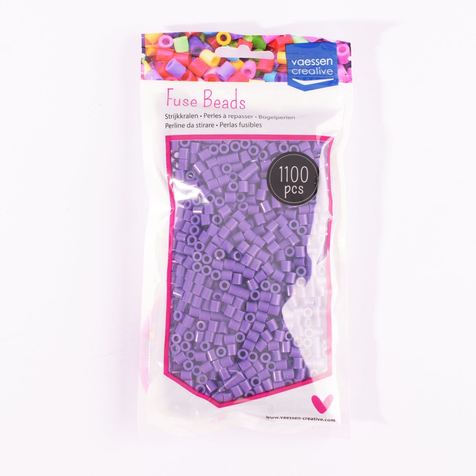 Vaessen creative • Perles thermocollantes violet 1100 pcs.