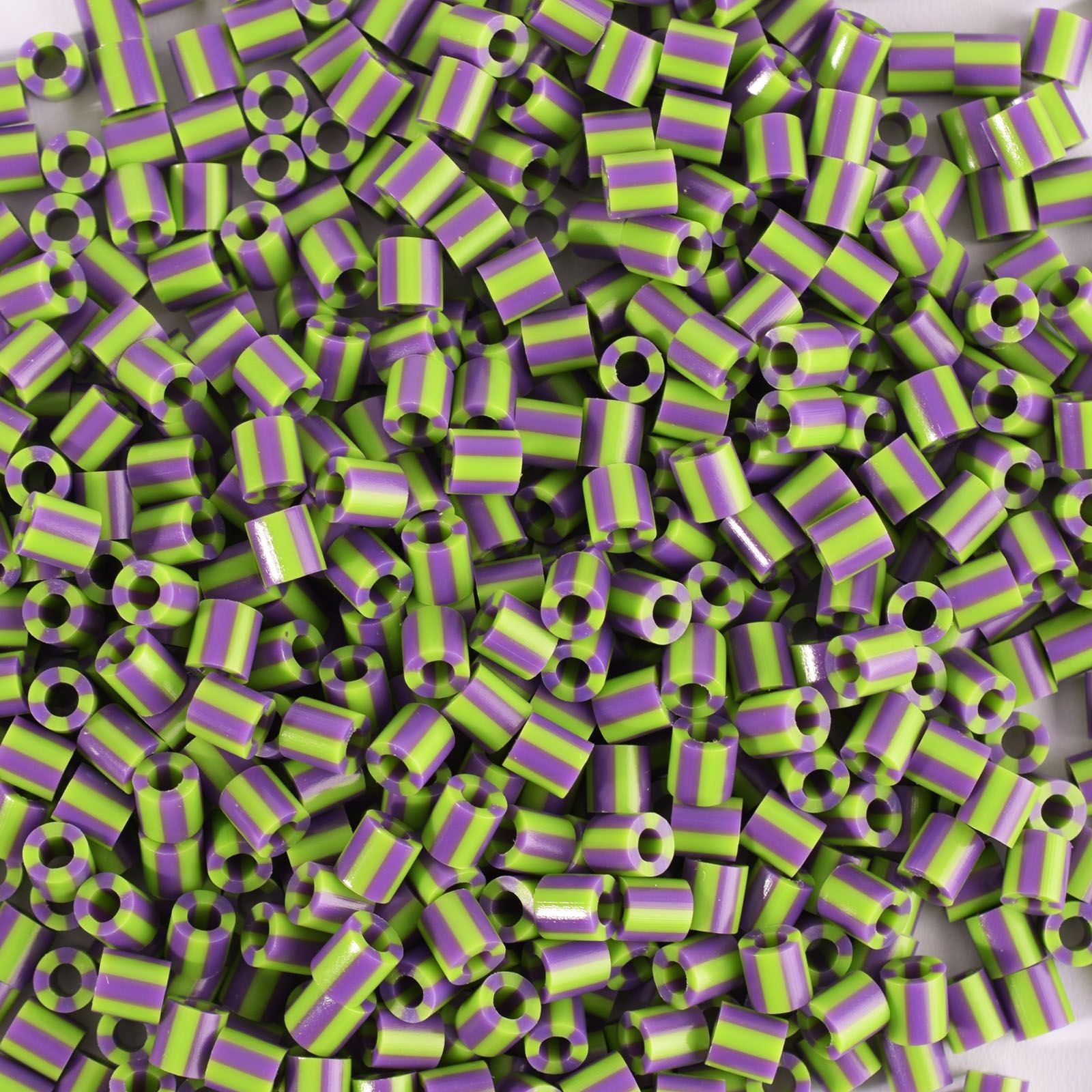 Vaessen creative • Perles thermocollantes bicolores violet-vert 550 pcs.