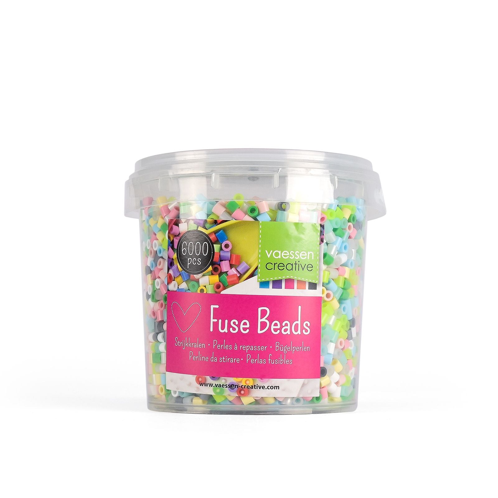 Vaessen creative • Perles thermocollantes 6000 pcs. pastels