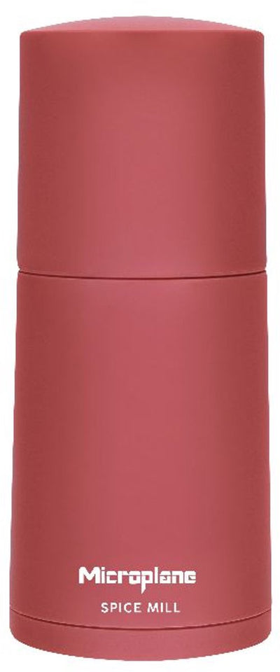 Moulin à épices Microplane - épices dures - rose rouge à lèvres