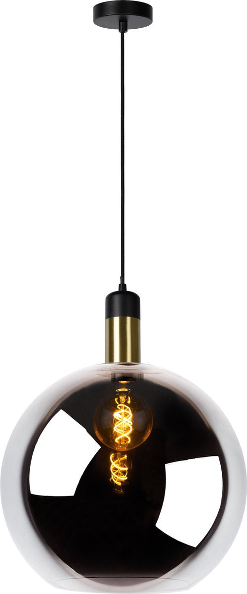 Lucide julius - suspension - ø 40 cm - 1xe27 - fumé