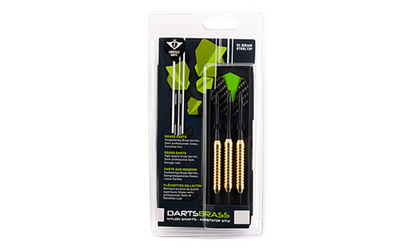 Fléchettes Longfield laiton 21gr sous blister