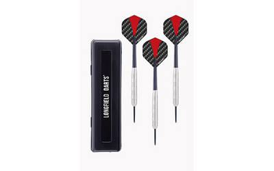 Engelhart Longfield Darts Nickelsilver Dartpijlen 23 grammes avec couverture