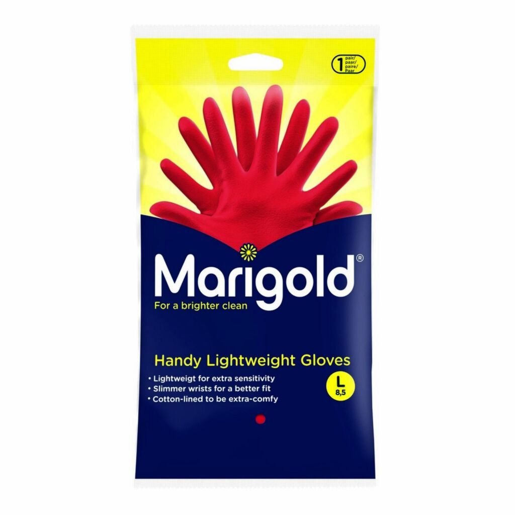 Gants pratiques de base du souci l rouge