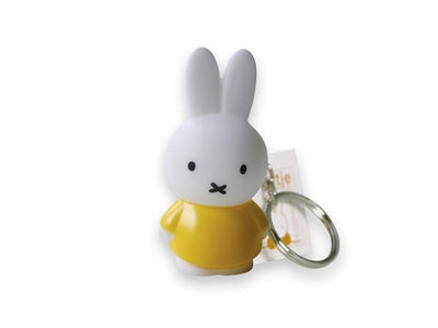 Porte-clés Miffy 3D jaune 6cm
