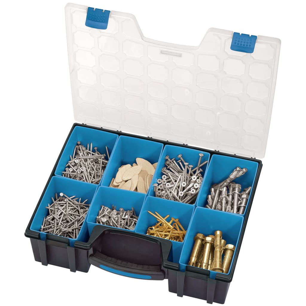 Tools Draper Tools Draper Tools Organisateur en 8 parties avec compartiments 41,5x33x11 cm noir