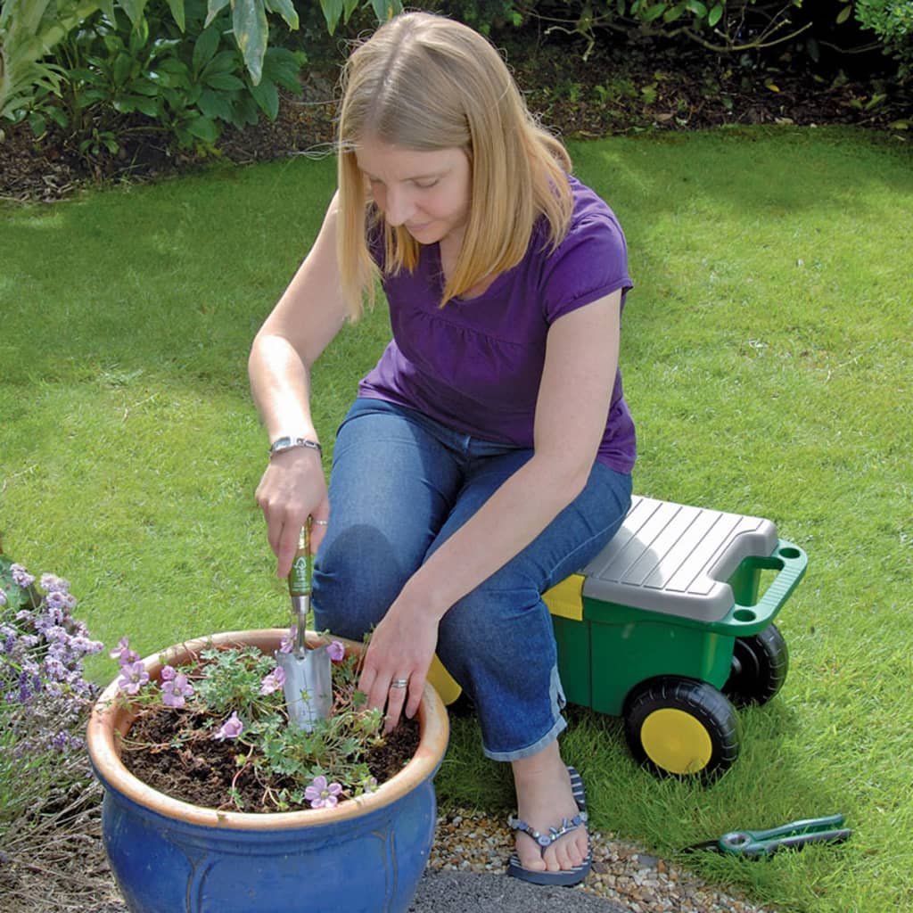 Outils de drapier draper outils outils de jardin et tabouret vert 56x27.2x30.4 cm 60852