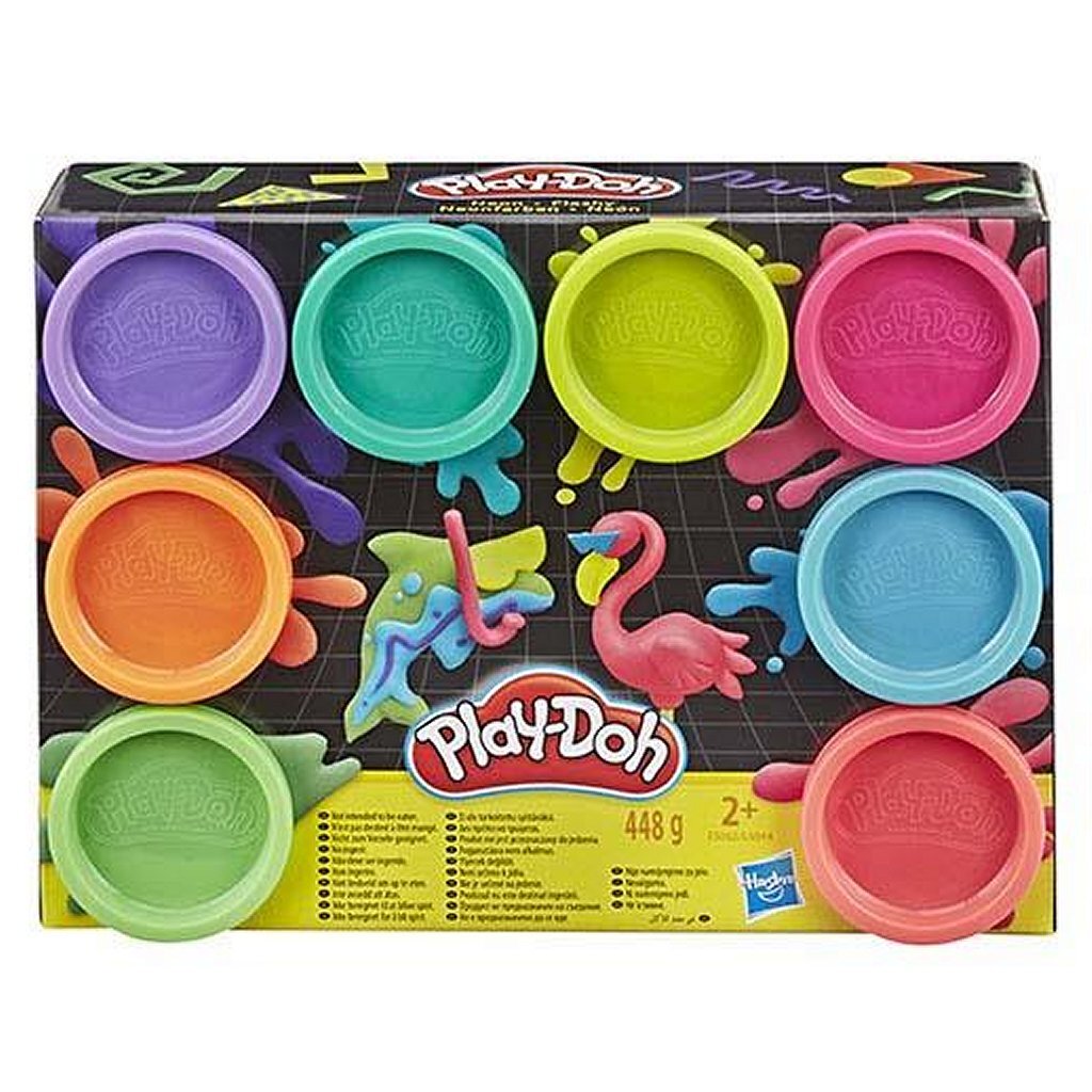 Play-doh Rainbow Colors 8 pots d'argile