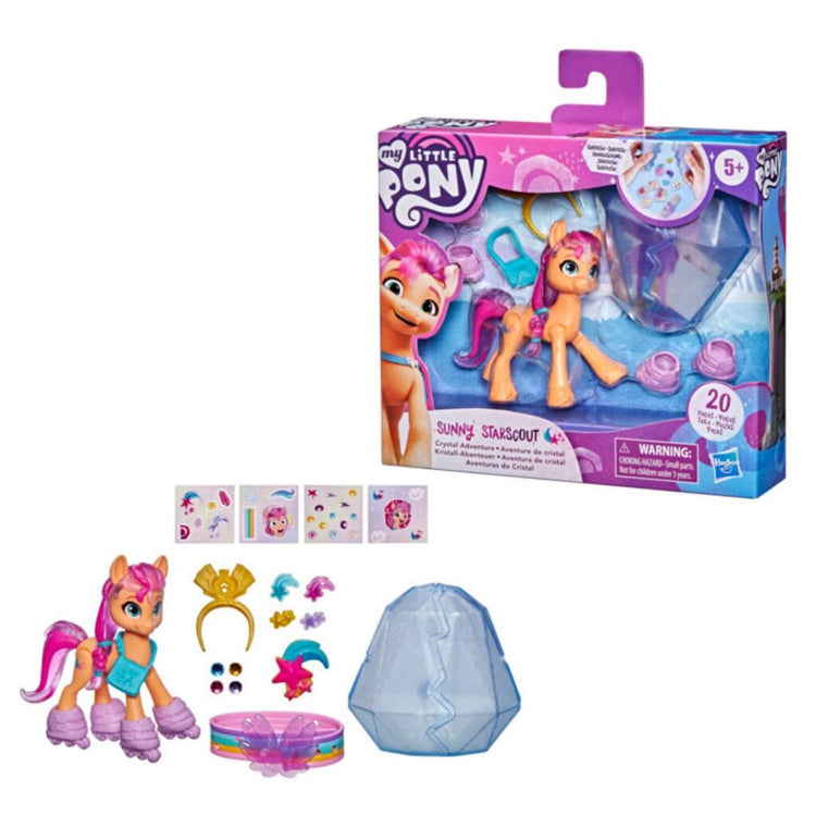 My Little Pony My Little Pony Film Kristal Adventures Ponies 20 pièces