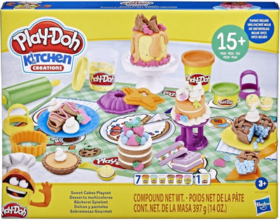 Play-doh Kitchen Creations Ensemble de jeu de gâteaux sucrés 3+
