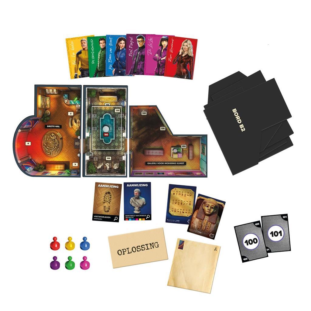 Hasbro Cluedo Escape de Museumroof Boordspel