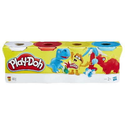 Paquet de 4 Play-Doh (couleurs douces)