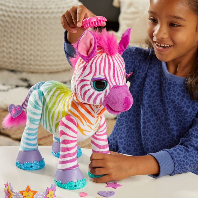 Amis furréal Furreal Zenya My Rainbow Zebra + Sound and Accessories