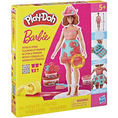 Play-doh Barbie fleurs et franges