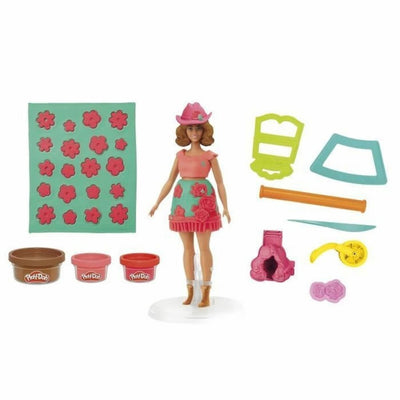 Play-doh Barbie fleurs et franges