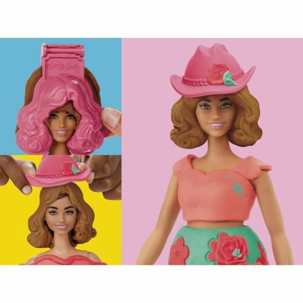 Play-doh Barbie fleurs et franges